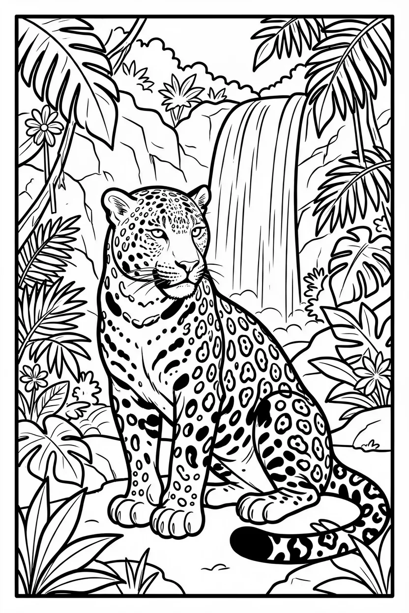 Desenhos de Onu00e7as para Imprimir e Colorir