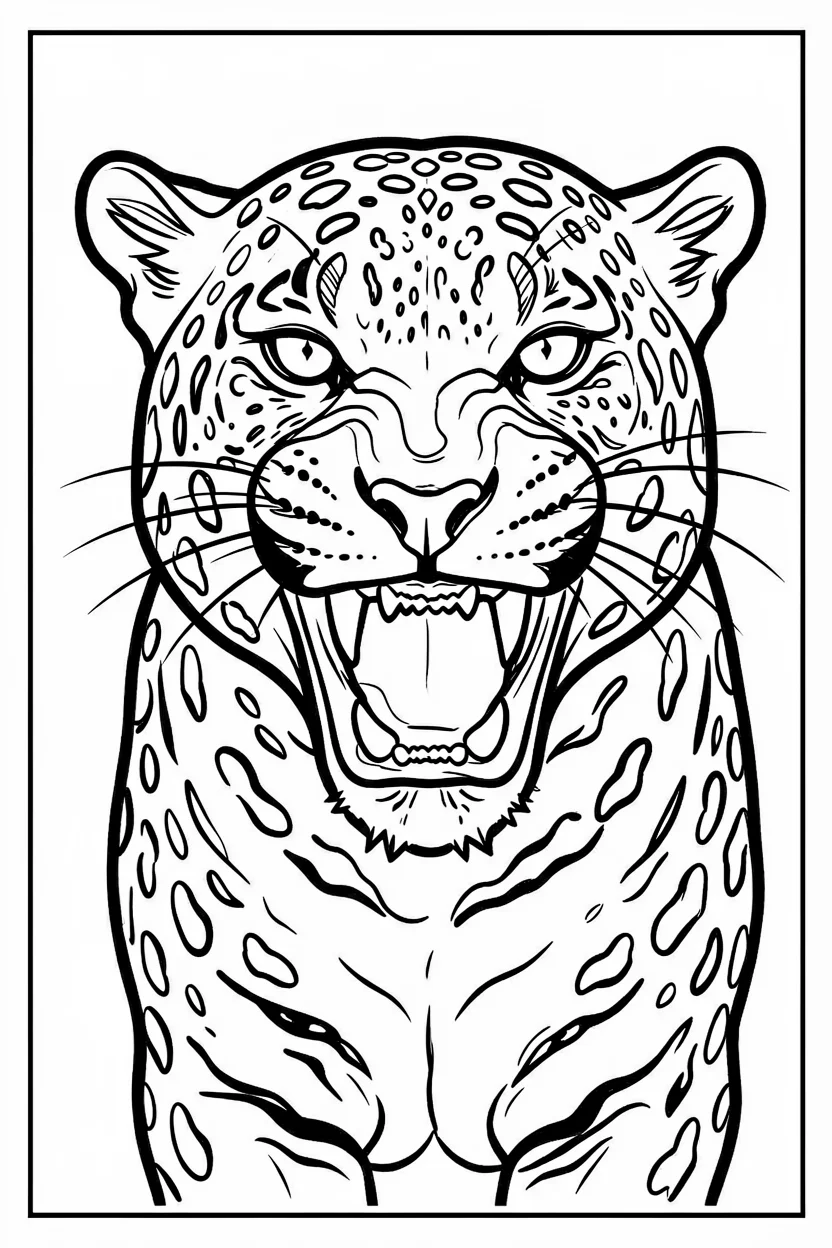 Desenhos de Onu00e7as para Imprimir e Colorir