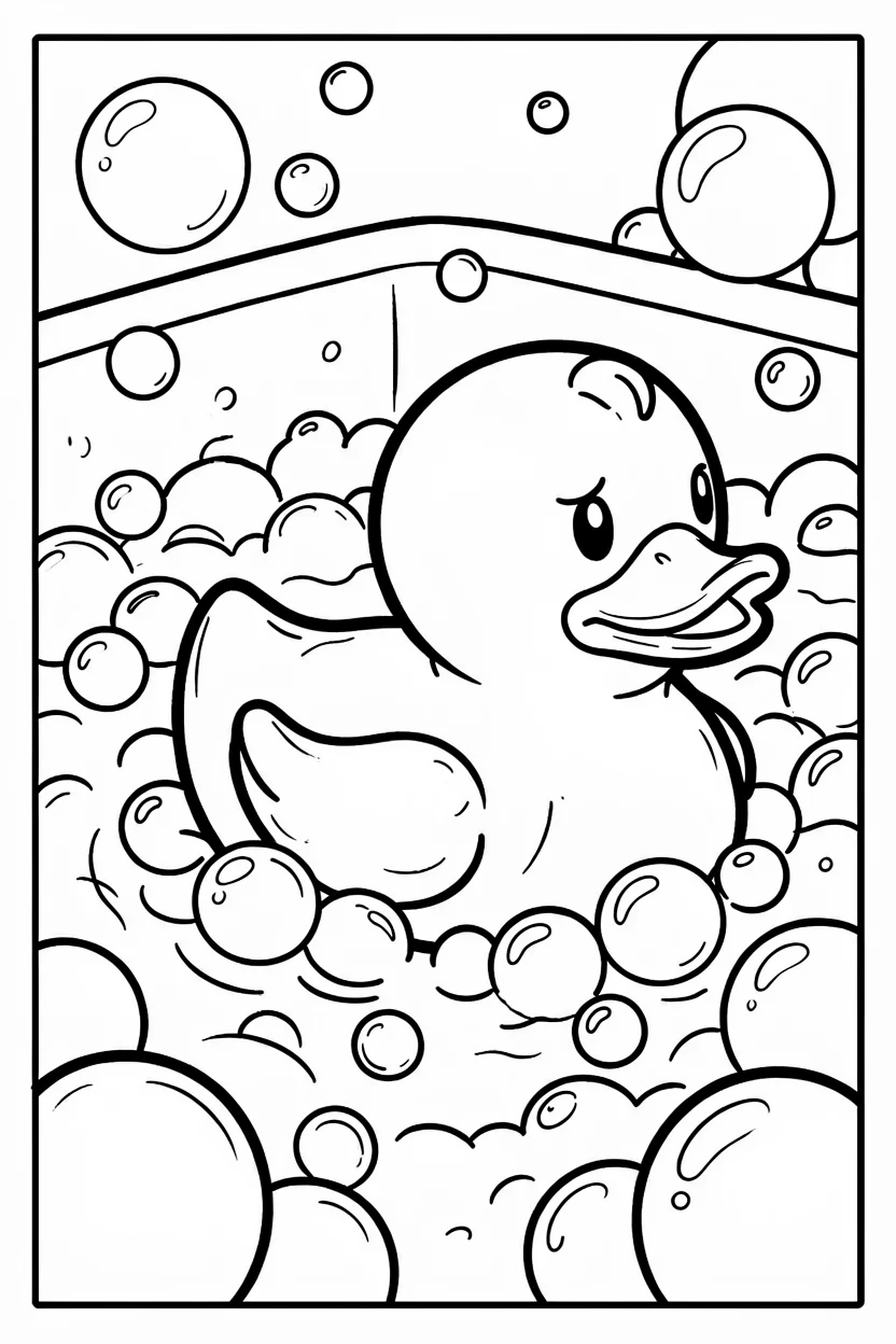 Desenhos de Patos para Imprimir e Colorir