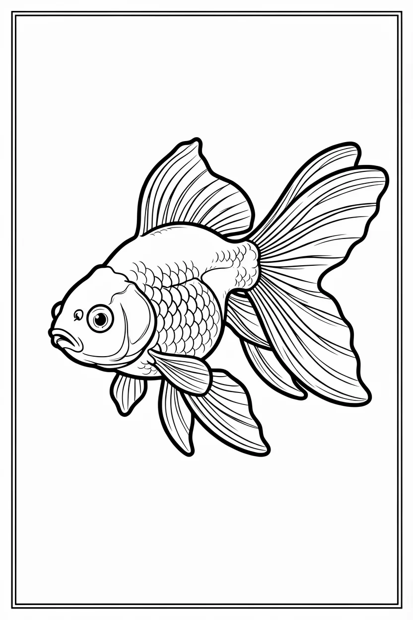Desenhos de Peixes para Imprimir e Colorir