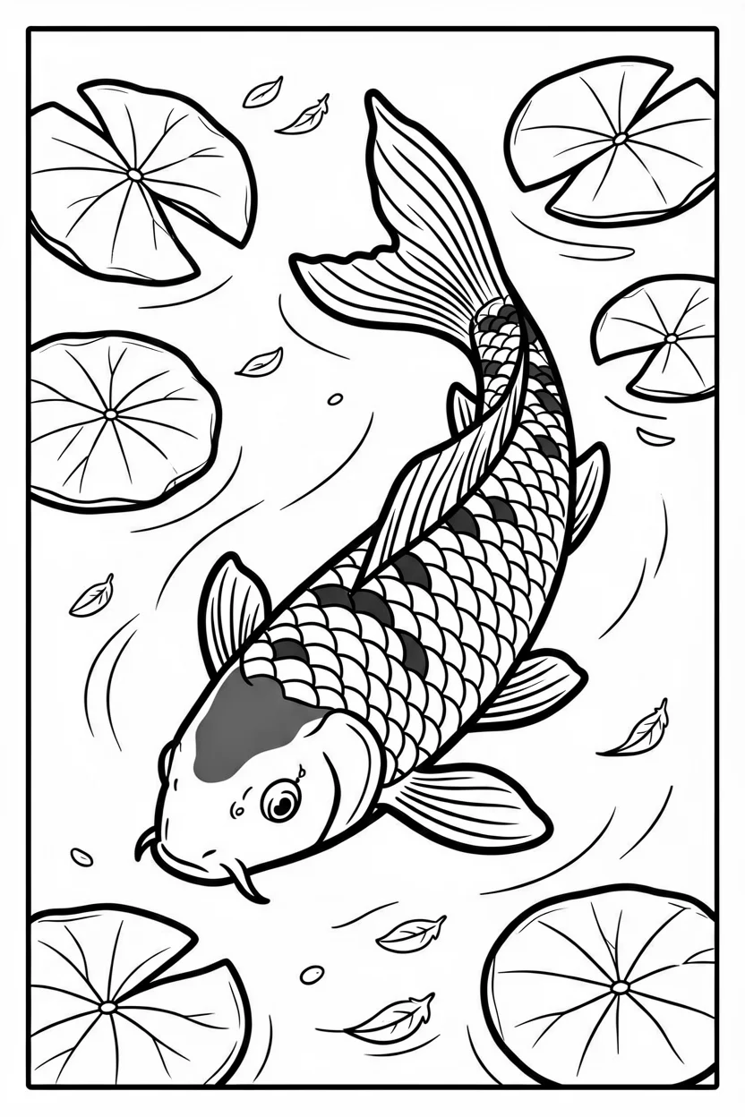 Desenhos de Peixes para Imprimir e Colorir