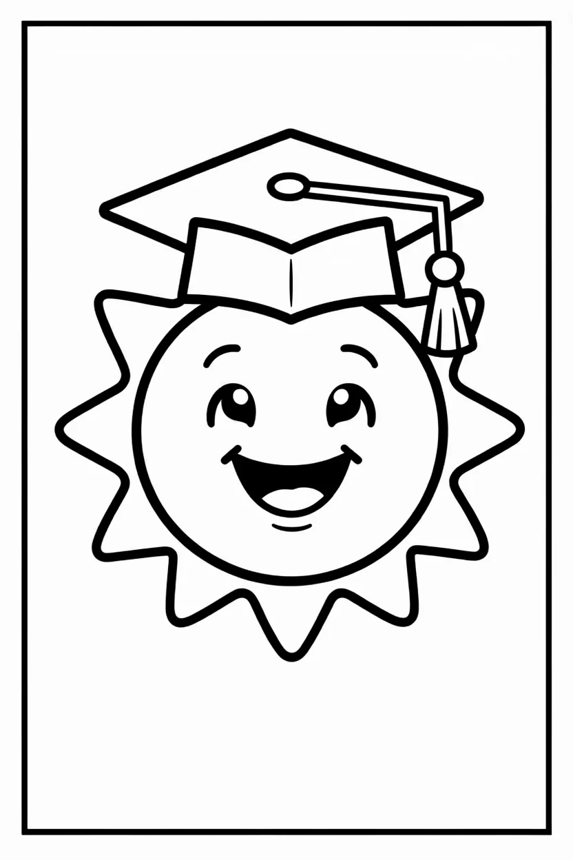 Desenhos do Sol para Imprimir e Colorir