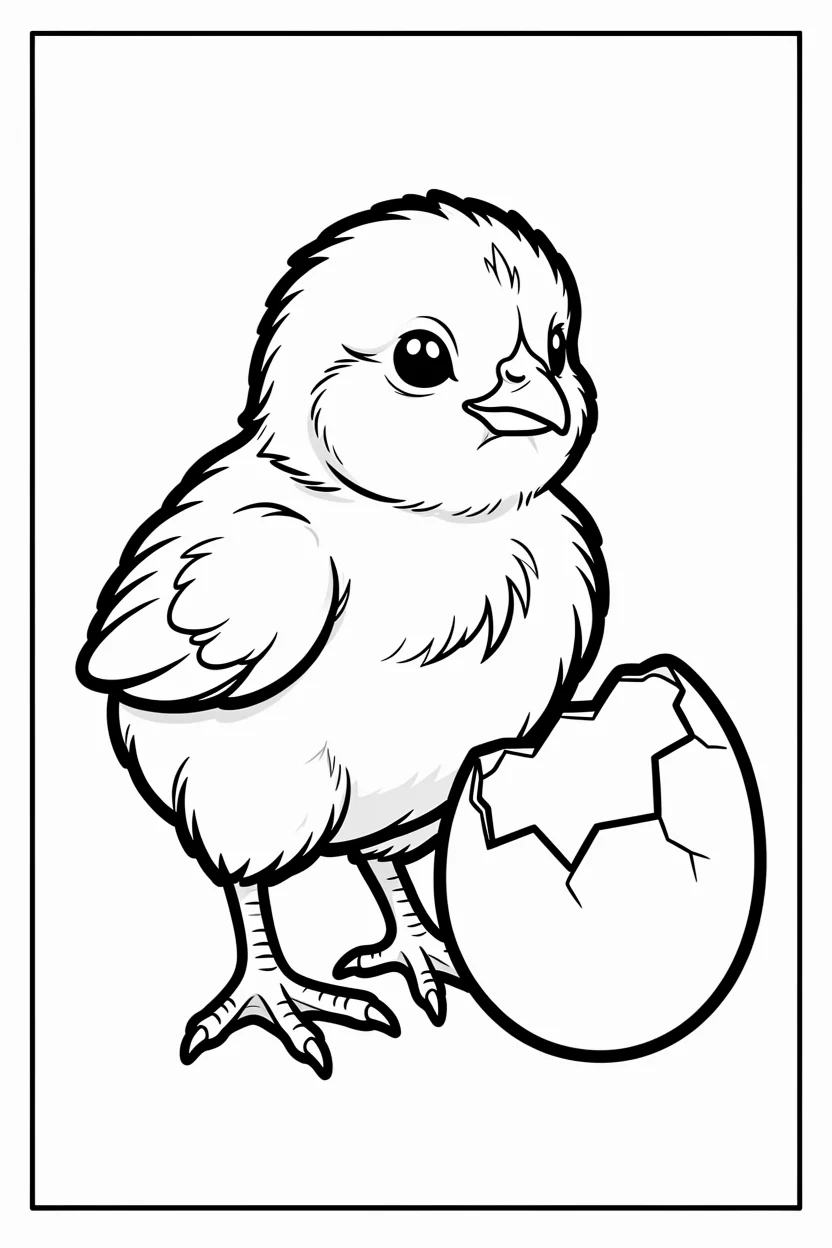 Desenhos Fofos para Imprimir e Colorir