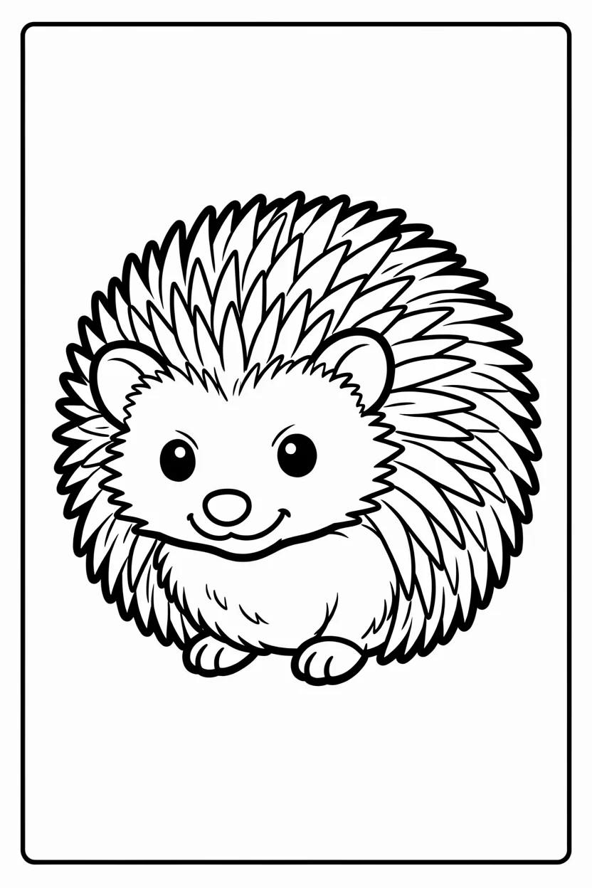 Desenhos Fofos para Imprimir e Colorir