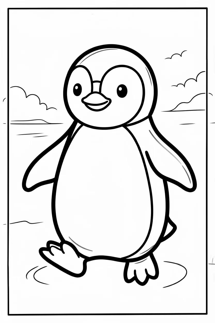 Desenhos Fofos para Imprimir e Colorir