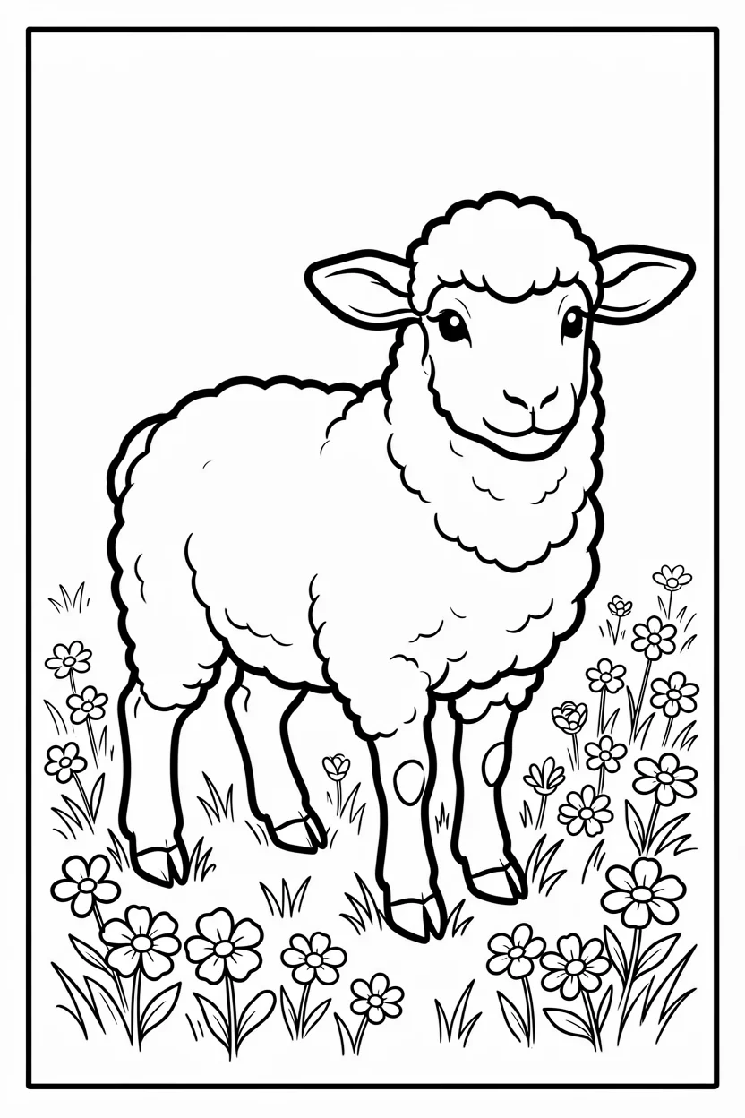 Desenhos Fofos para Imprimir e Colorir