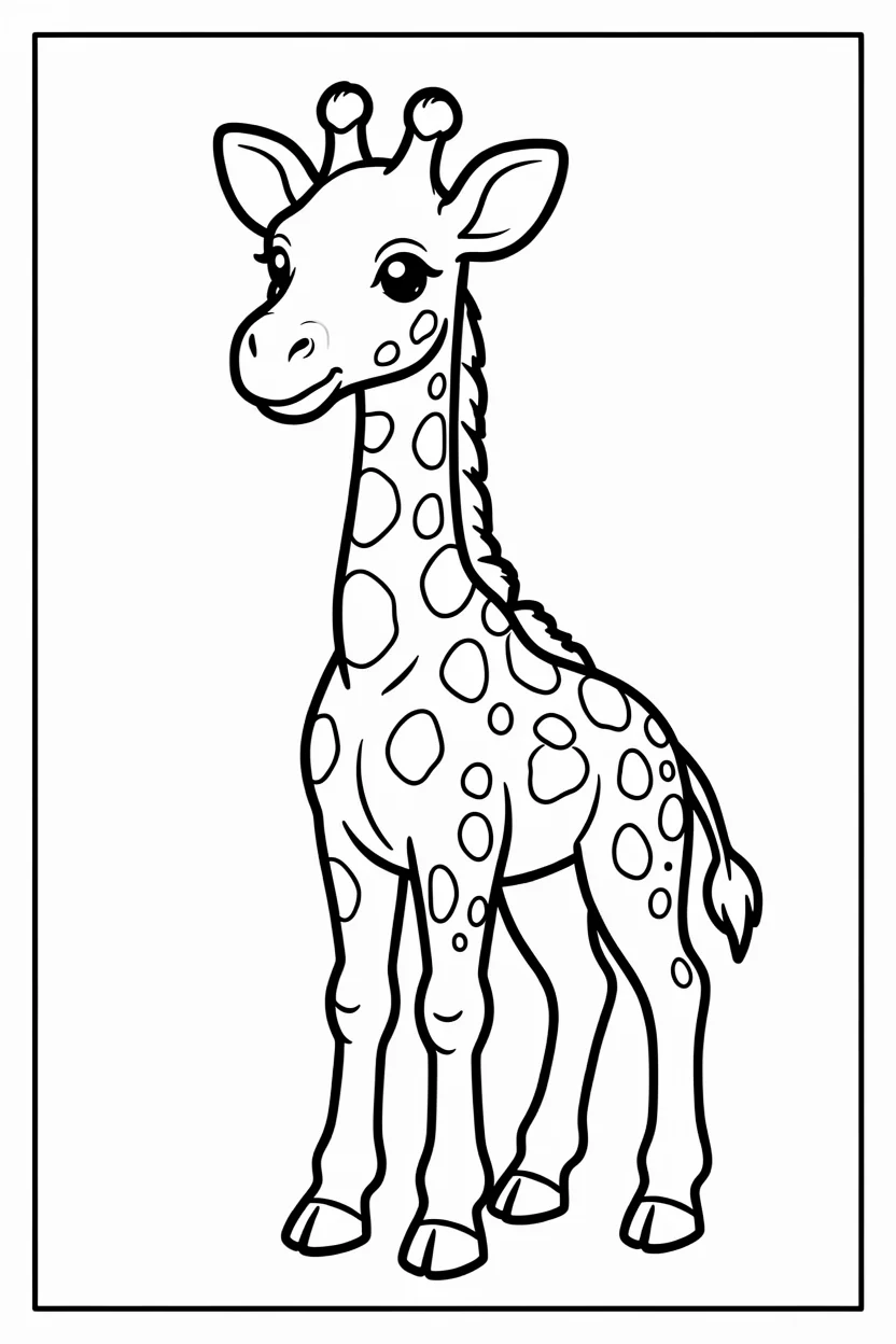 Desenhos Fofos para Imprimir e Colorir