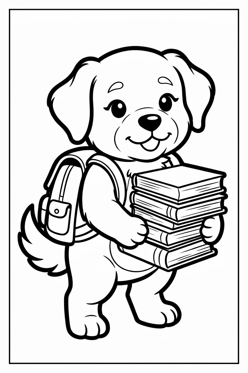 Desenhos Fofos para Imprimir e Colorir