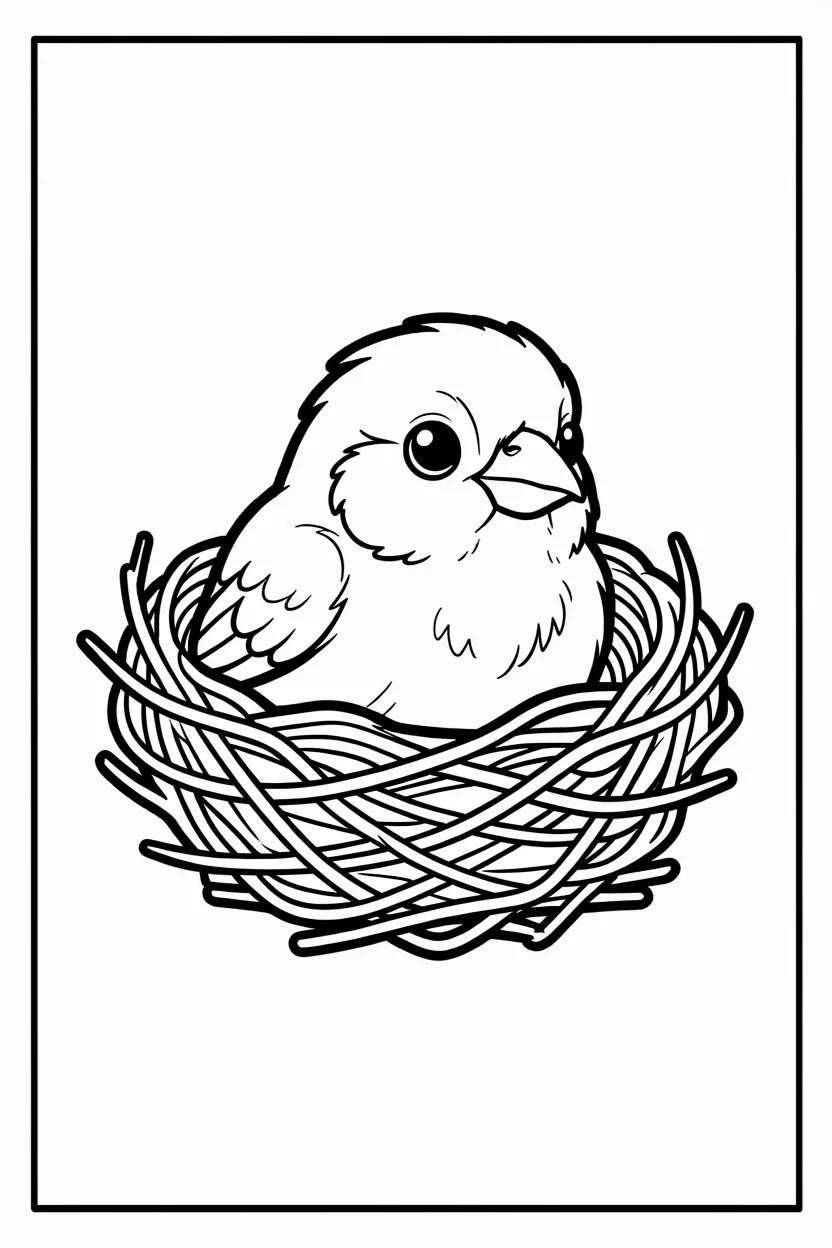 Desenhos Fofos para Imprimir e Colorir