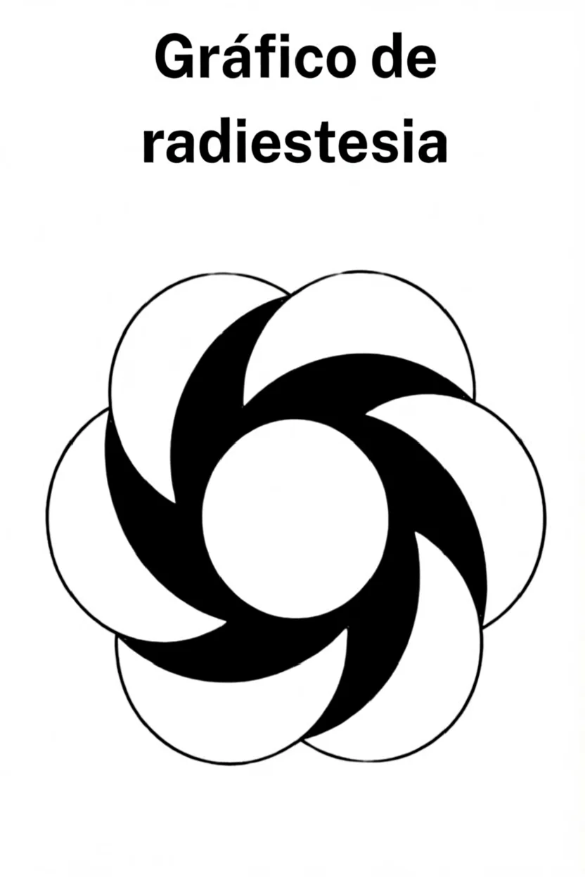 Gru00e1fico de Radiestesia Para Imprimir com Design Floral