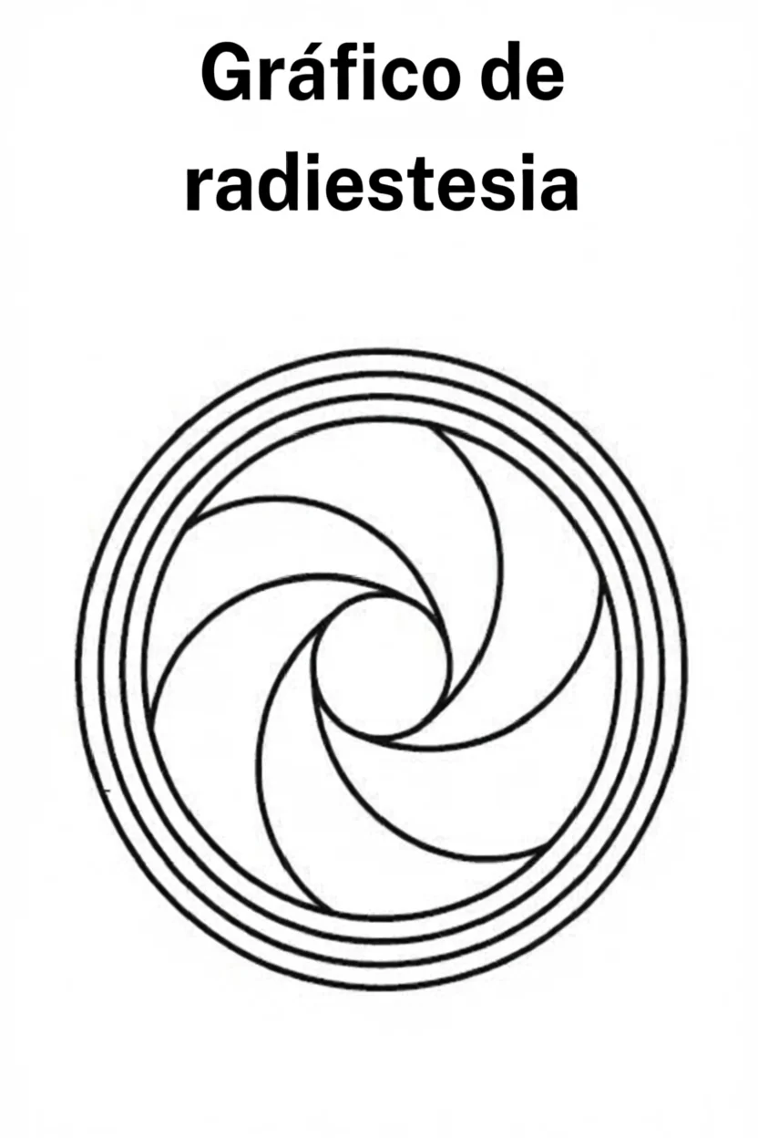 Gru00e1fico de Radiestesia Para Imprimir com Espirais