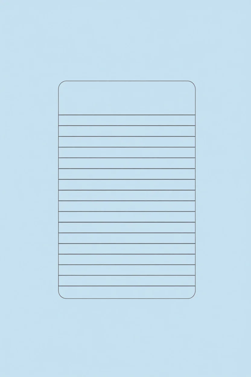 Papel de Carta Para Imprimir com Linhas Retas