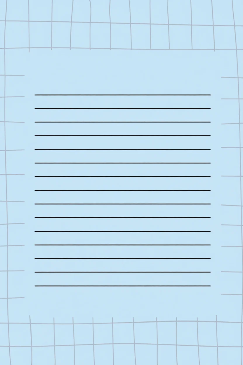 Papel de Carta com Linhas para Imprimir