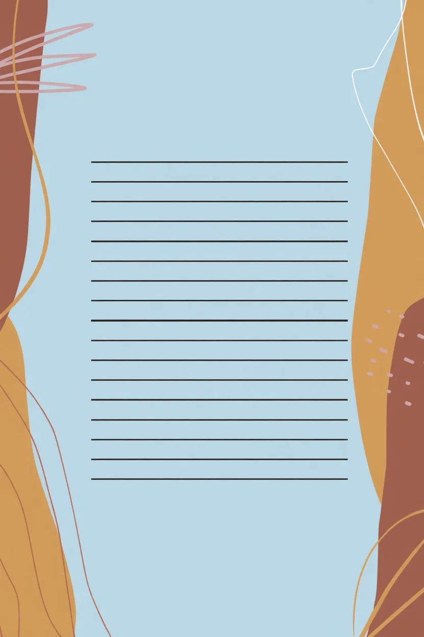 Papel de Carta Decorado para Imprimir