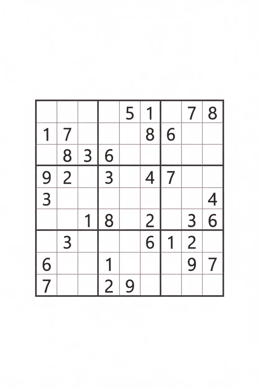 Sudoku Fu00e1cil para Imprimir em PDF