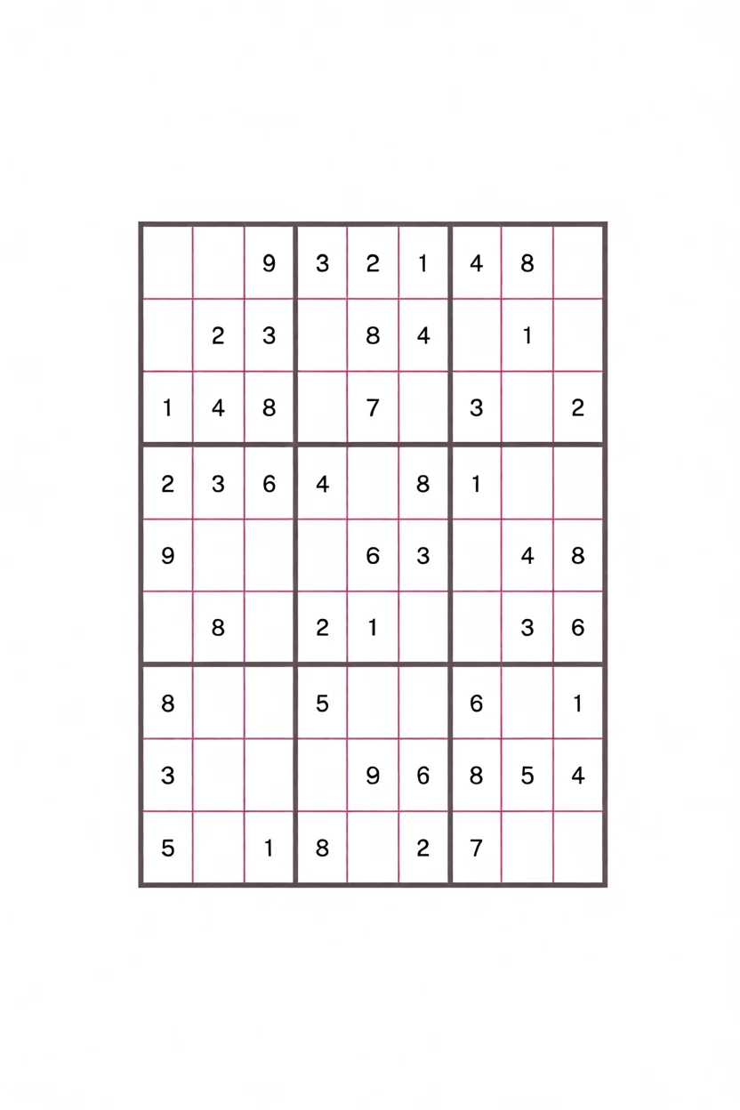Sudoku Fu00e1cil para Imprimir em PDF