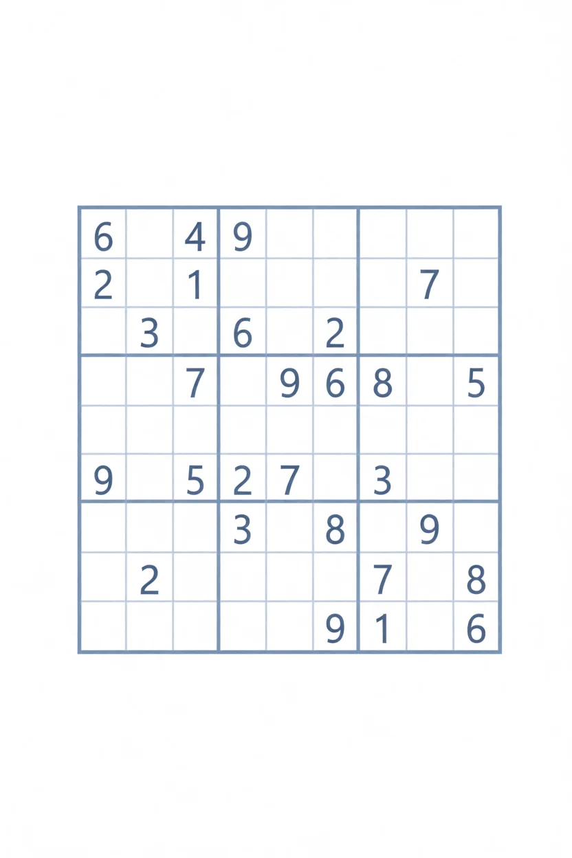Sudoku Fu00e1cil para Imprimir em PDF Gru00e1tis
